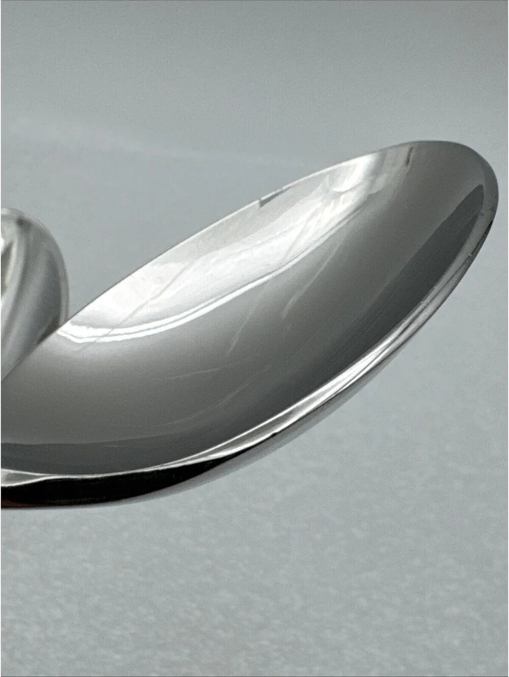 Set Of 5 Princess House BARRINGTON Oval Soup Spoons 18/10 Stainless Flatware 7